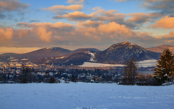 Siebengebirge im Winter