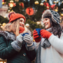 Glühwein auf dem Weihnachtsmarkt 