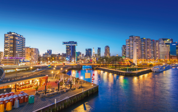 Rotterdam bei Nacht