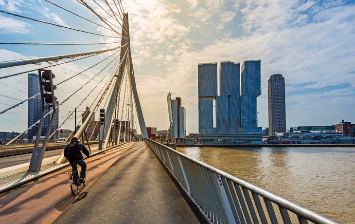 Erasmusbrücke in Rotterdam