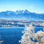 Neuschnee am Wörthersee