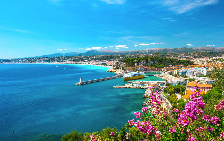 Panoramablick auf Nizza