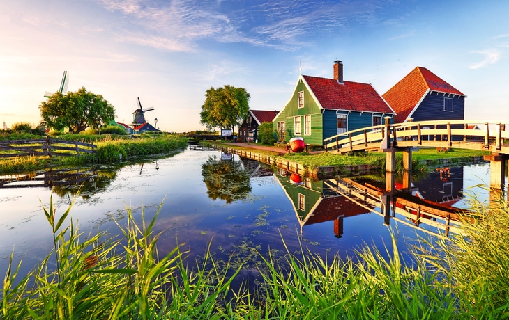 Freiluftmuseum in Zaanstad in Nordholland