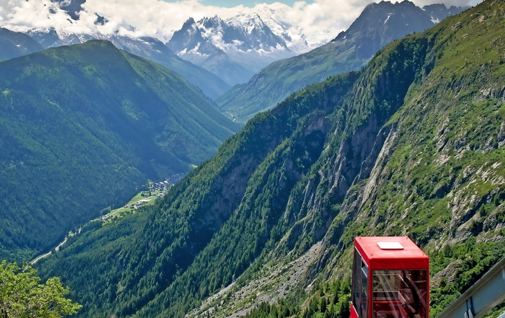 Standseilbahn am Lac d'Emosson, Wallis