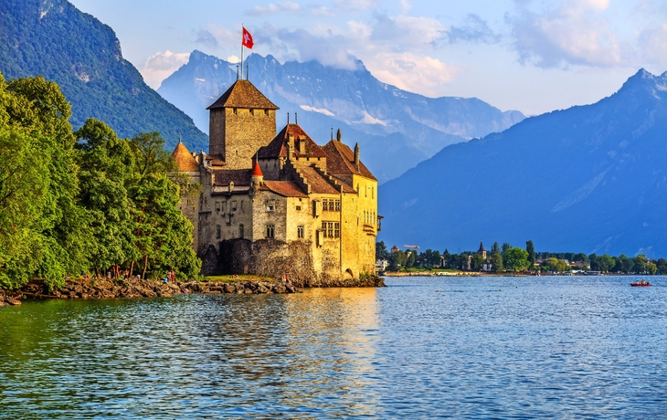 Schloss Chillon am Genfer See