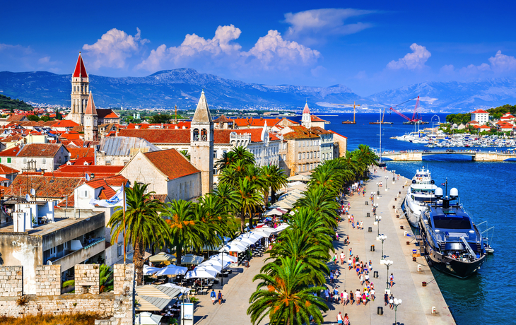 Trogir an der dalmatinischen Küste Kroatiens