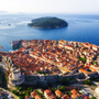 Dubrovnik an der Adriaküste in Dalmatien, Kroatien