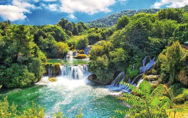 Nationalpark Krka in Dalmatien, Kroatien