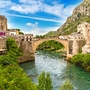 Die alte Brücke in Mostar