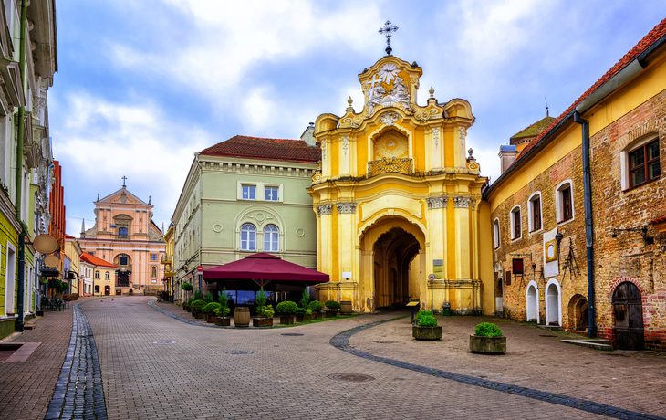 Altstadt von Vilnius in Litauen