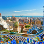 Park Güell in Barcelona, Spanien