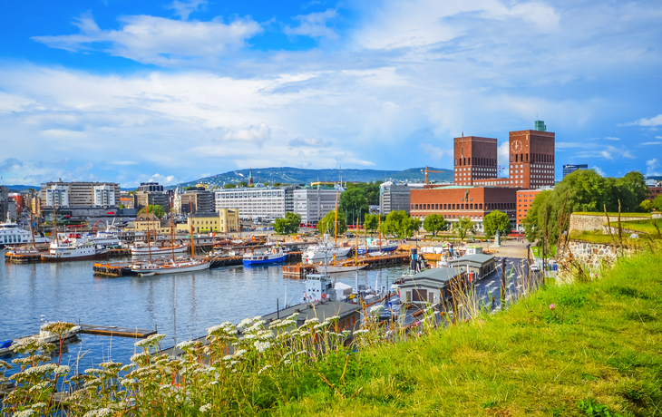 Oslo eine Stadt im Fjord