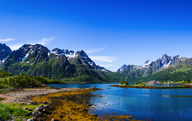 Panorama des Lofoten-Archipels