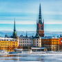 Stockholm Gamla Stan Winter Landscape