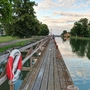 Götakanal mit See Roxen im Hintergrund