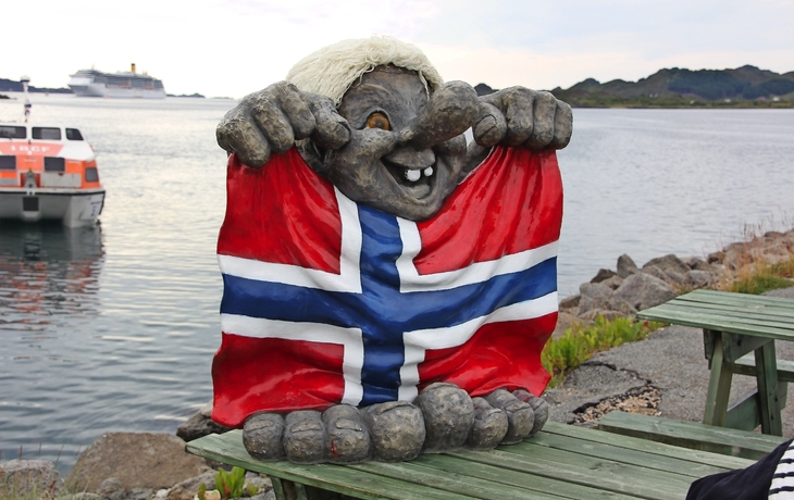 Norwegen Flagge