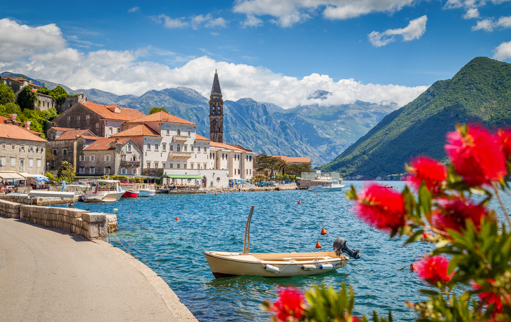 Perast in der Bucht von Kotor