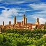 Panorama von San Gimignano