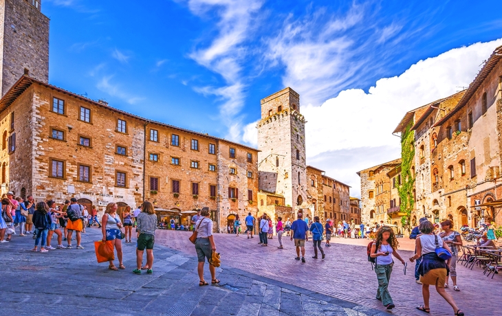 San Gimignano - in der Toskana