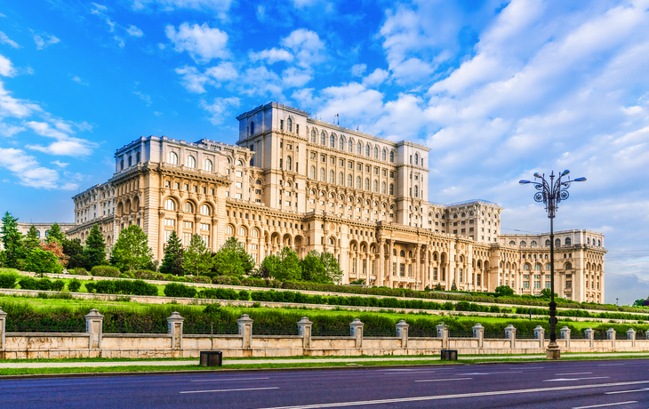 Parlamentsgebäude in Bukarest, Rumänien