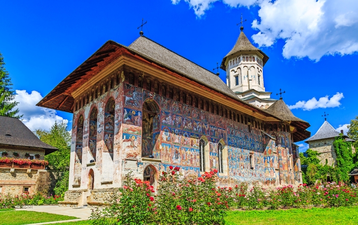 Kloster Moldovta im Kreis Suceava, Rumänien