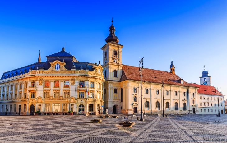 Sibiu in der Region Siebenbürgen, Rumänien