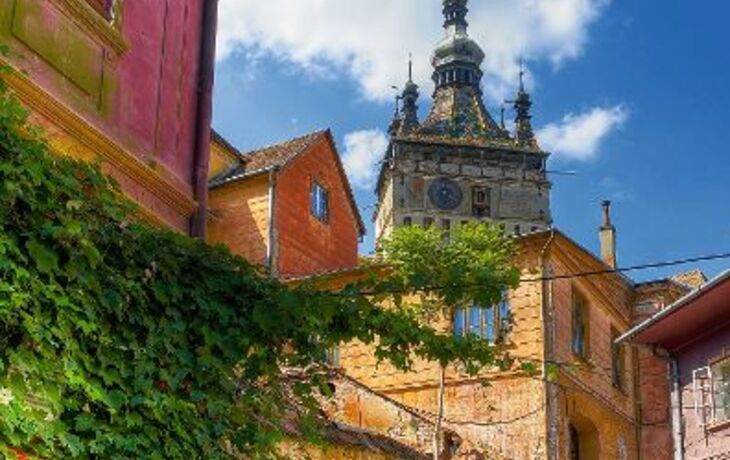 Sighisoara in Rumänien