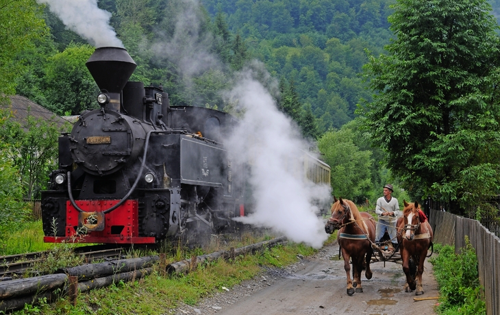 Dampfbahn Rumänien