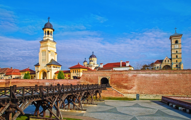 Festung von Alba Iulia, Siebenbürgen, Rumänien.