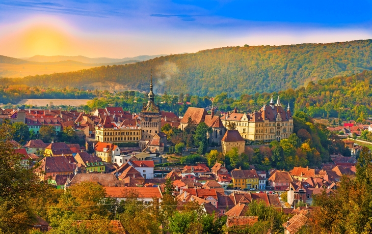 Sighisoara in Siebenbürgen, Rumänien