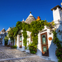 Alberobello in Apulien, Italien