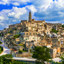 Matera in der Region Basilicata im Süden Italiens