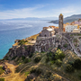 Castelsardo in der Provinz Sassari auf Sardinien, Italien