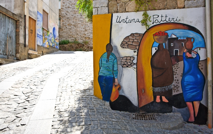 Murals in Orgosolo auf Sardinien