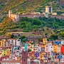 Bosa auf Sardinien, Italien