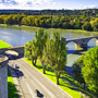 Pont Saint-Bénézet oder Pont d?Avignon in Avignon, Frankreich