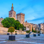 Papstpalast und Kathedrale in Avignon