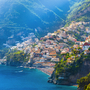 Positano an der Amalfiküste, Italien