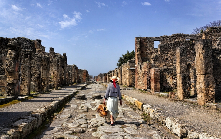 Rundgang durch das antike Pompeji