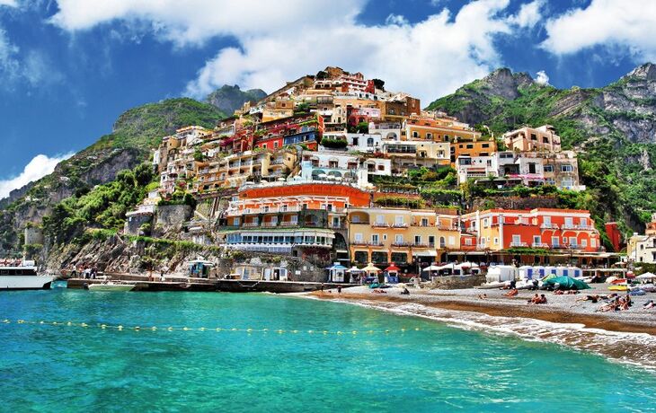 Positano an der Amalfiküste