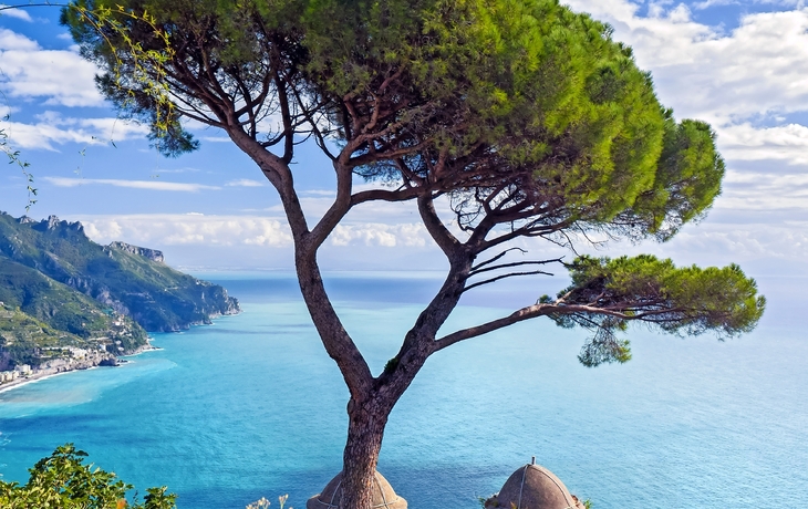 Ravello an der Amalfiküste, Italien