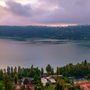 Lago Albano in Italien