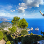 Ausblick von den Augustusgärten, Capri