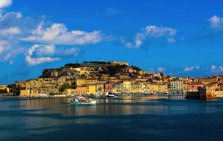 Blick auf Portoferraio