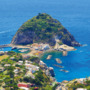 Ein Blick auf Sant'Angelo in Insel Ischia in Italien