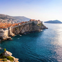 Ansicht vom Fort Lovrijenac in Dubrovnik, Kroatien