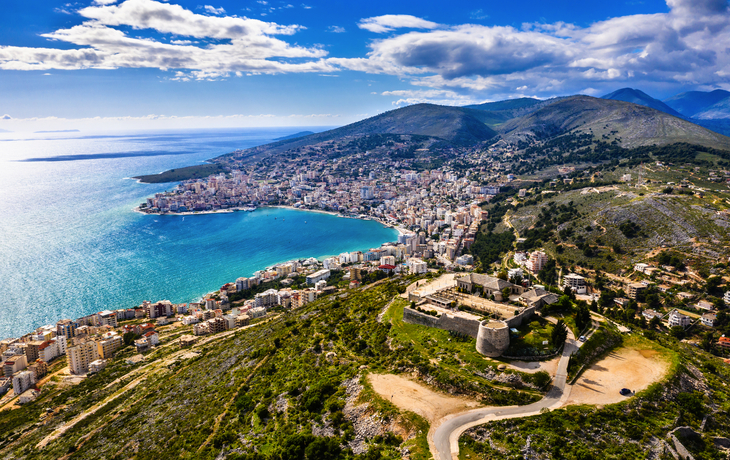 Burg Lëkurësi in Saranda, Albanien