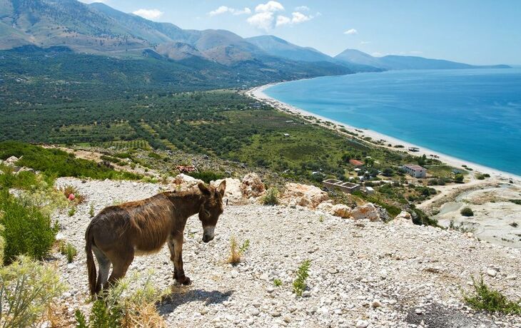 Landschaft in Albanien