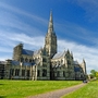 Kathedrale von Salisbury in der Grafschaft Wiltshire, Vereinigtes Königreich