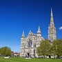 Kathedrale von Salisbury in der Grafschaft Wiltshire, Vereinigtes Königreich